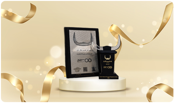 تندیس جایزه ملی تامین سرمایه سپهر