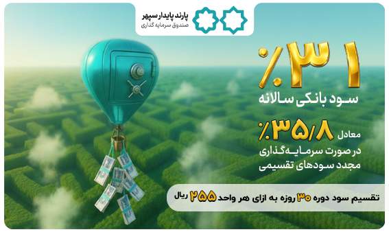 سود بهمن ماه 404 صندوق پارند واریز شد